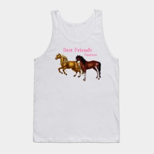 Best Friends Forever - Horses Tank Top